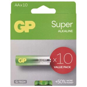 Baterie GP Super Alkaline AA 10 ks