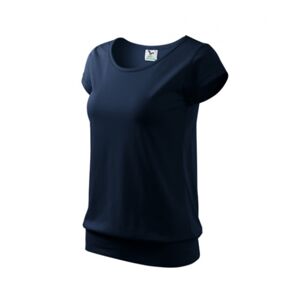 MALFINI CITY dámské Tričko námořnická modrá XL