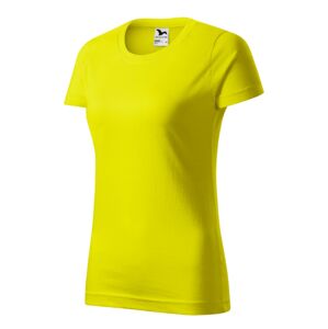 MALFINI BASIC dámské Tričko žlutá XXL