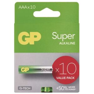 Baterie GP Super Alkaline AAA 10 ks