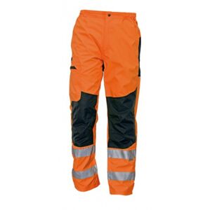 Cerva TICINO Kalhoty do pasu reflexní nepromokavé oranžová/černá XL