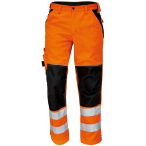 Cerva KNOXFIELD HI-VIS Kalhoty pracovní do pasu oranžová 50