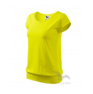 MALFINI CITY dámské Tričko světle žlutá XL