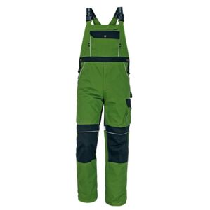 Cerva STANMORE Kalhoty pracovní s laclem zelená 62