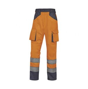 DeltaPlus M2PHV Kalhoty pracovní reflexní oranžová/šedá XL