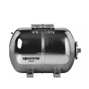Aquasystem AHX50 Tlaková nádoba nerezová AISI304 horizontální 50l EPDM 10bar 1“ (AHX50 / HX50)