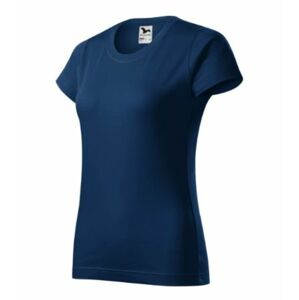 MALFINI BASIC dámské Tričko tmavě modrá XL