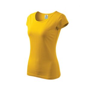 MALFINI PURE dámské Tričko žlutá XL