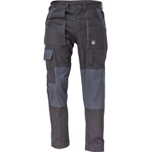 Cerva MAX NEO Kalhoty pracovní do pasu černá/šedá 48