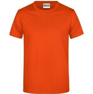 James & Nicholson 0790 Tričko pánské krátký rukáv oranžová 3XL