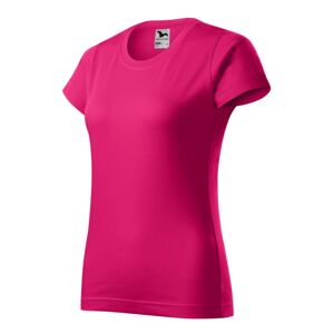 MALFINI BASIC dámské Tričko tmavě růžová XL