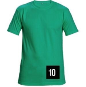Cerva TEESTA UNI Tričko zelená XL