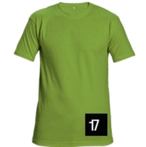 Cerva TEESTA UNI Tričko světle zelená XL
