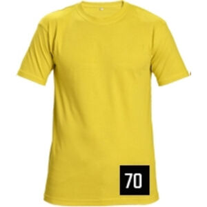 Cerva TEESTA UNI Tričko žlutá XL
