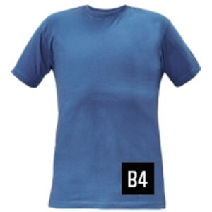 Cerva TEESTA UNI Tričko středně modrá XL