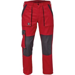 Cerva MAX NEO Kalhoty pracovní do pasu červená 54
